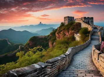 《The Great Wall: A Monument of Enduring Splendor》