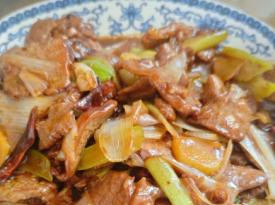 Beijing Scallion - Fried Lamb