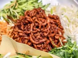 Beijing Shredded Pork with Sweet Bean Sauce